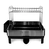 Secaplatos Escurridor de Loza Acero Inoxidable 2 niveles cocina Nautica Home