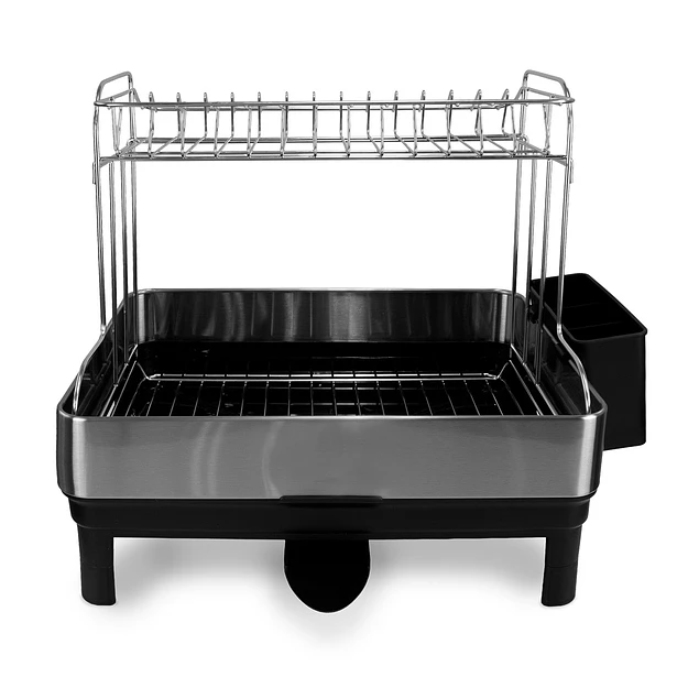 Secaplatos Escurridor de Loza Acero Inoxidable 2 niveles cocina Nautica Home