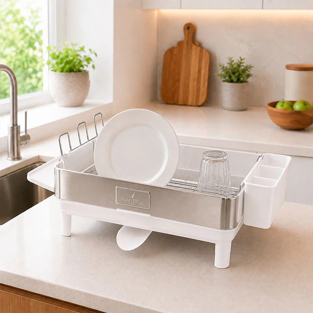 Secaplatos Escurridor de Loza Acero Inoxidable cocina Nautica Home