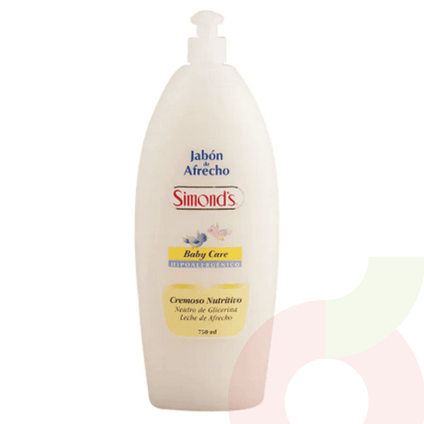 Jabón Simonds Baby Care Afrecho Botella 750 ml