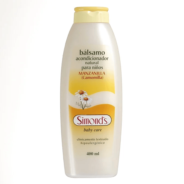 Acondicionador Simonds para niños Manzanilla 400 ml