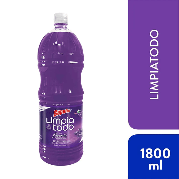 Limpia piso Sapolio Variedades 1.8L x 6