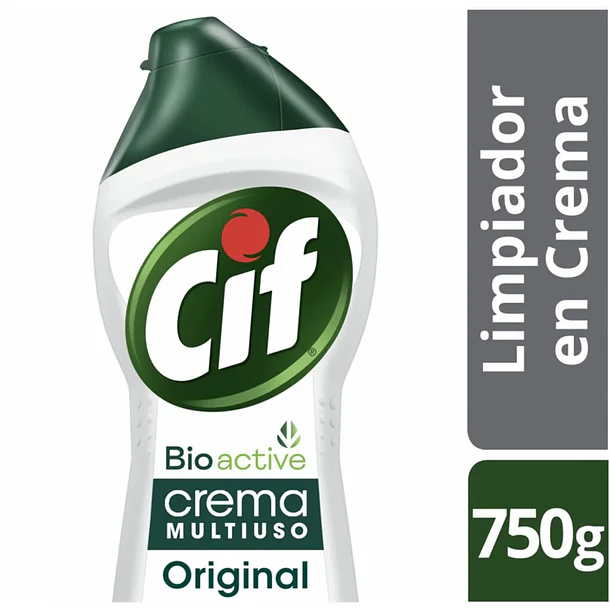 Limpiador Cif crema original 750 x 12