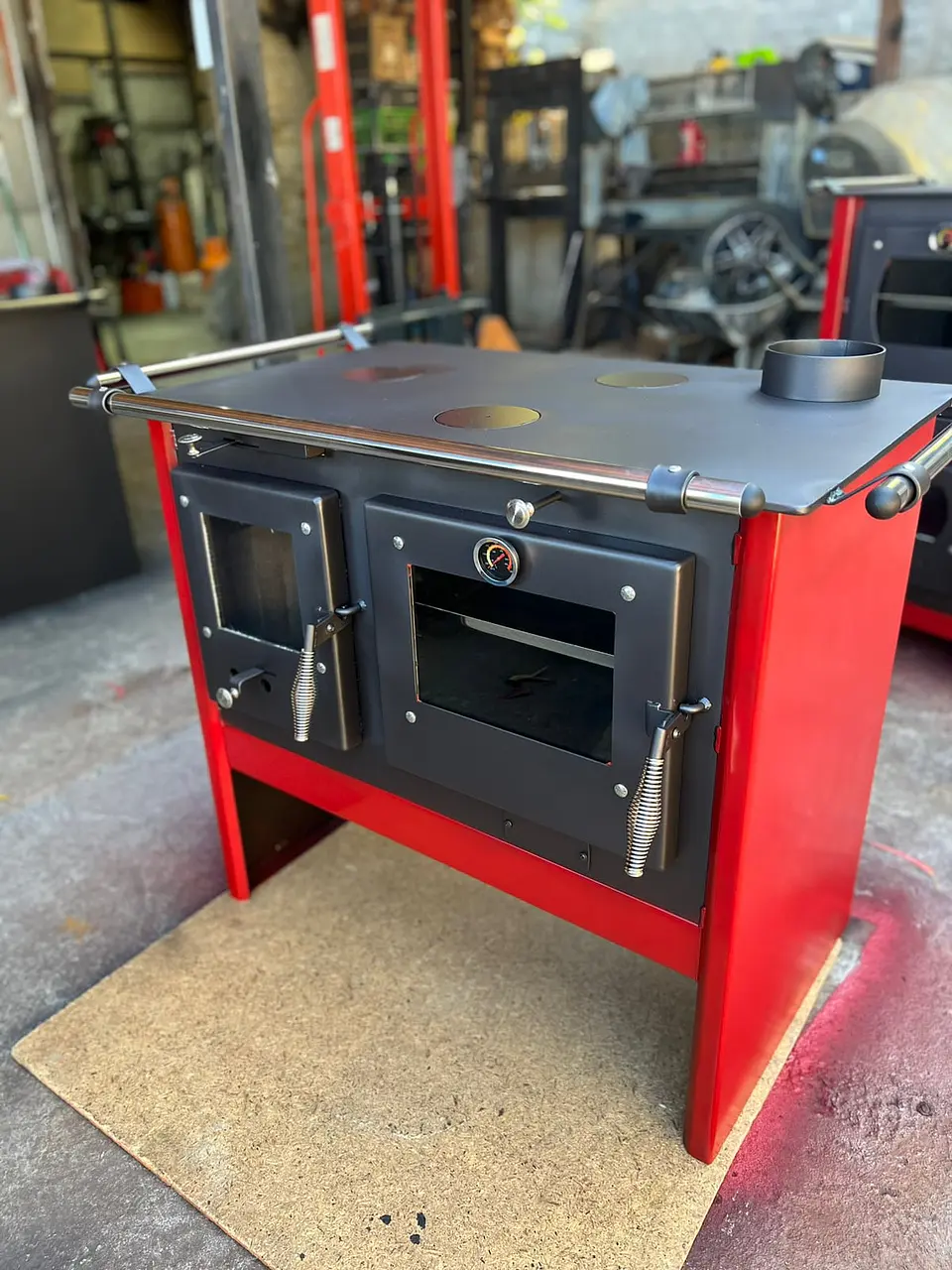 COCINA A LEÑA MANBUR Xl GOLD (incluye kit de instalación) 3