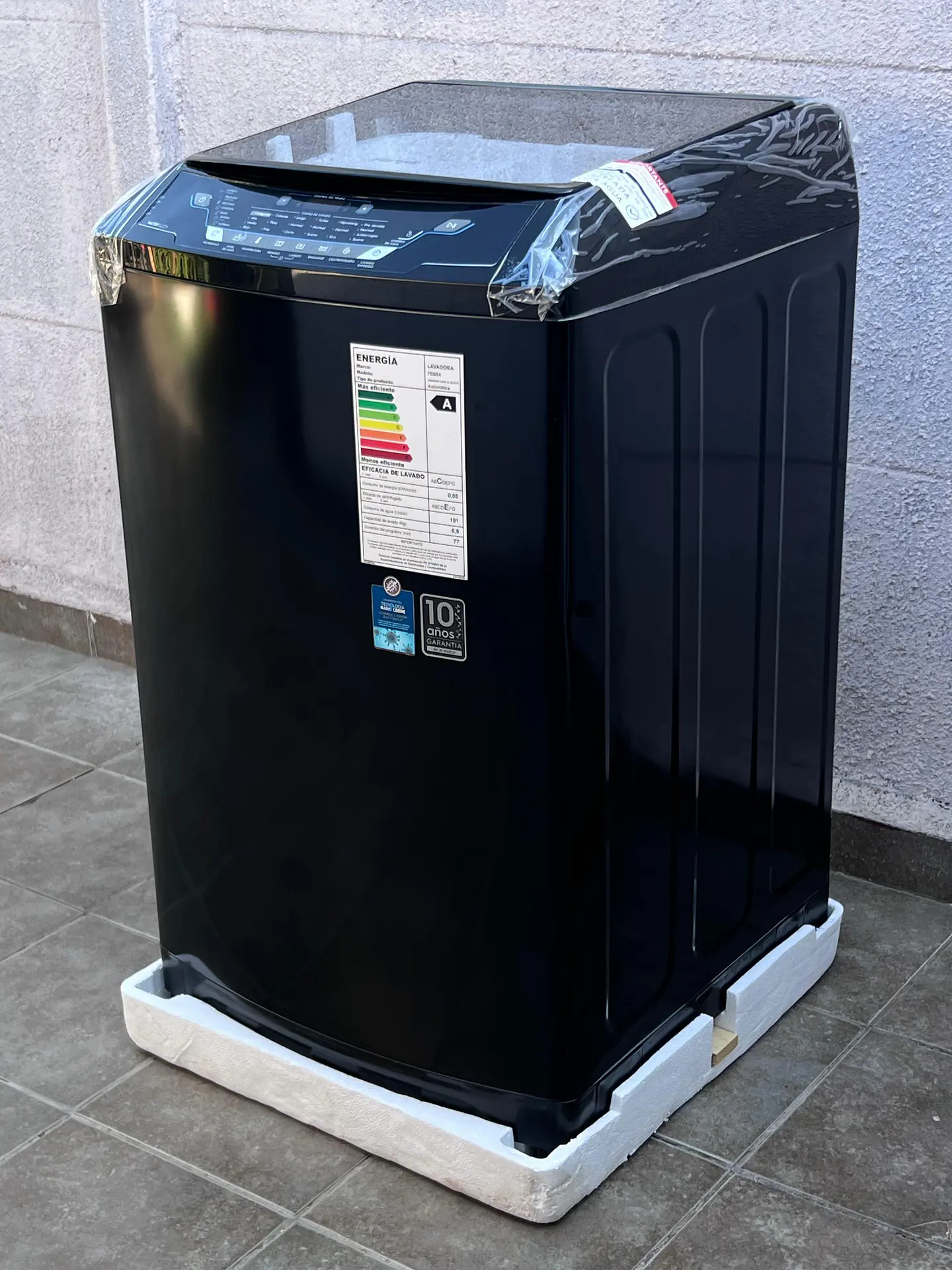 lavadora Fensa Premium Care 21kg Black 1