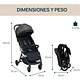 Coche CHICCO Compacto Glee Playful Cierre Automático Black Producto nuevo sellado - Miniatura 2