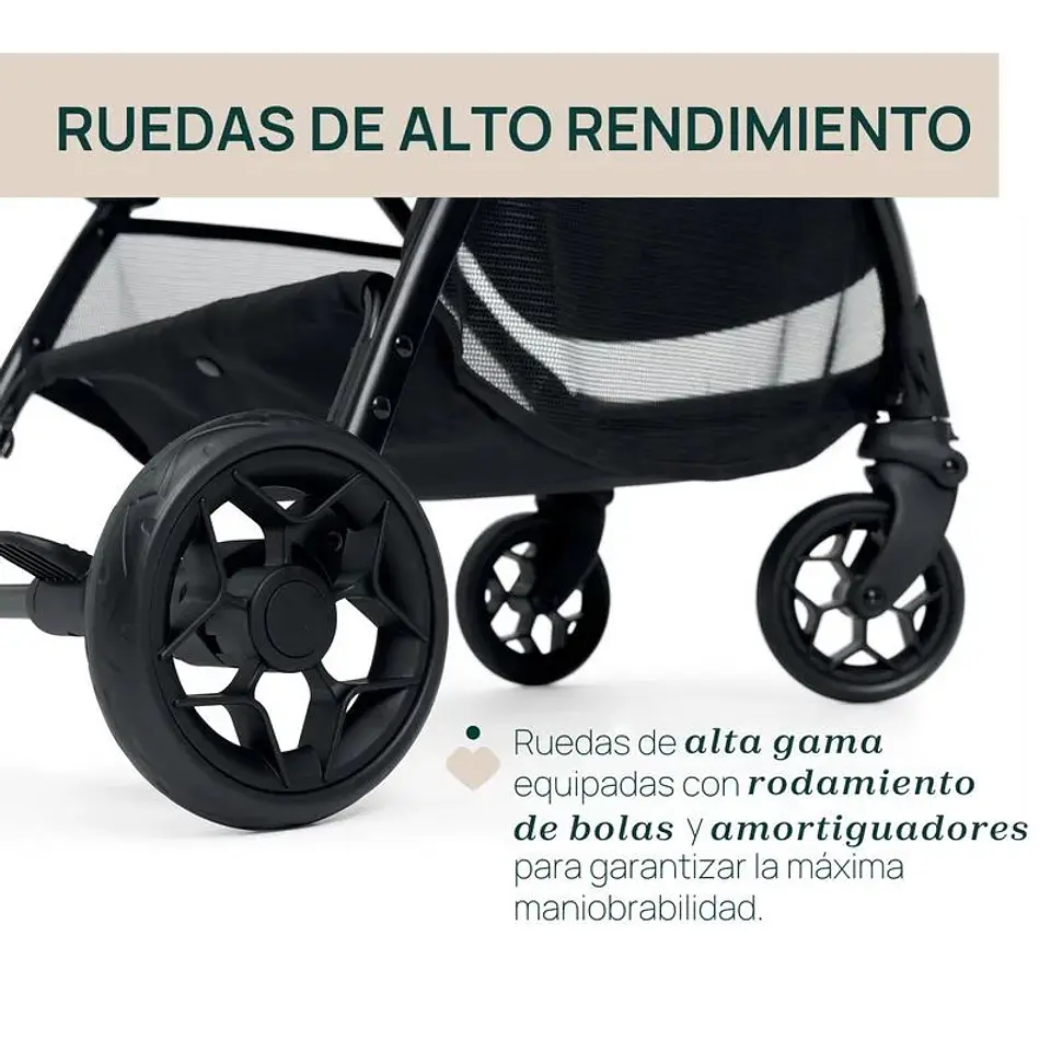 Coche CHICCO Compacto Glee Playful Cierre Automático Black Producto nuevo sellado 4