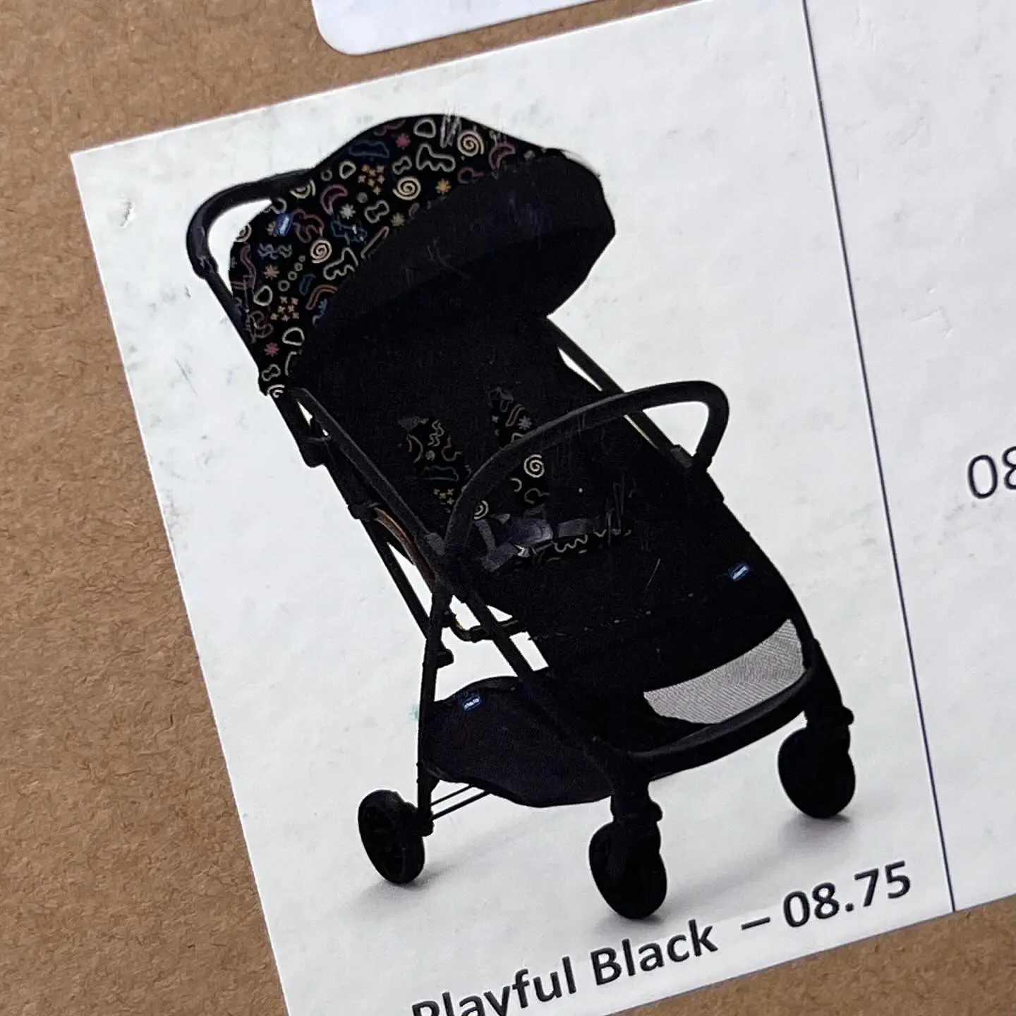 Coche CHICCO Compacto Glee Playful Cierre Automático Black Producto nuevo sellado 5