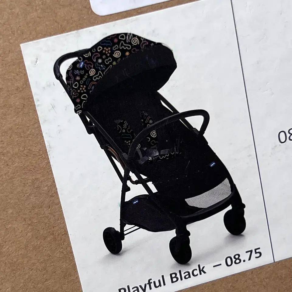 Coche CHICCO Compacto Glee Playful Cierre Automático Black Producto nuevo sellado 5