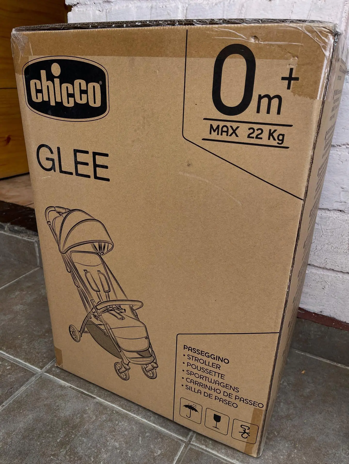Coche Marca CHICCO Glee Uneven black  6