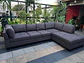 Sofá NUEVO Seccional Chaise Derecho Color grafito   - Miniatura 1