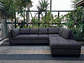 Sofá NUEVO Seccional Chaise Derecho Color grafito   - Miniatura 2