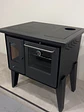 Cocina a leña AMESTI ALMA NUEVA  Combustión lenta Marca Amesti Modelo ALMA Color NEGRO  - Miniatura 1