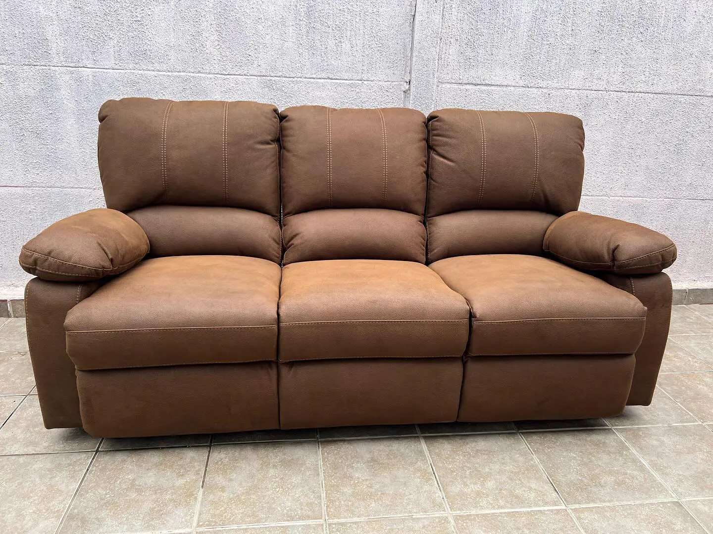 Sofá reclinable rosen Nuevo Modelo archie 3 cuerpos 208x99x100cm   2