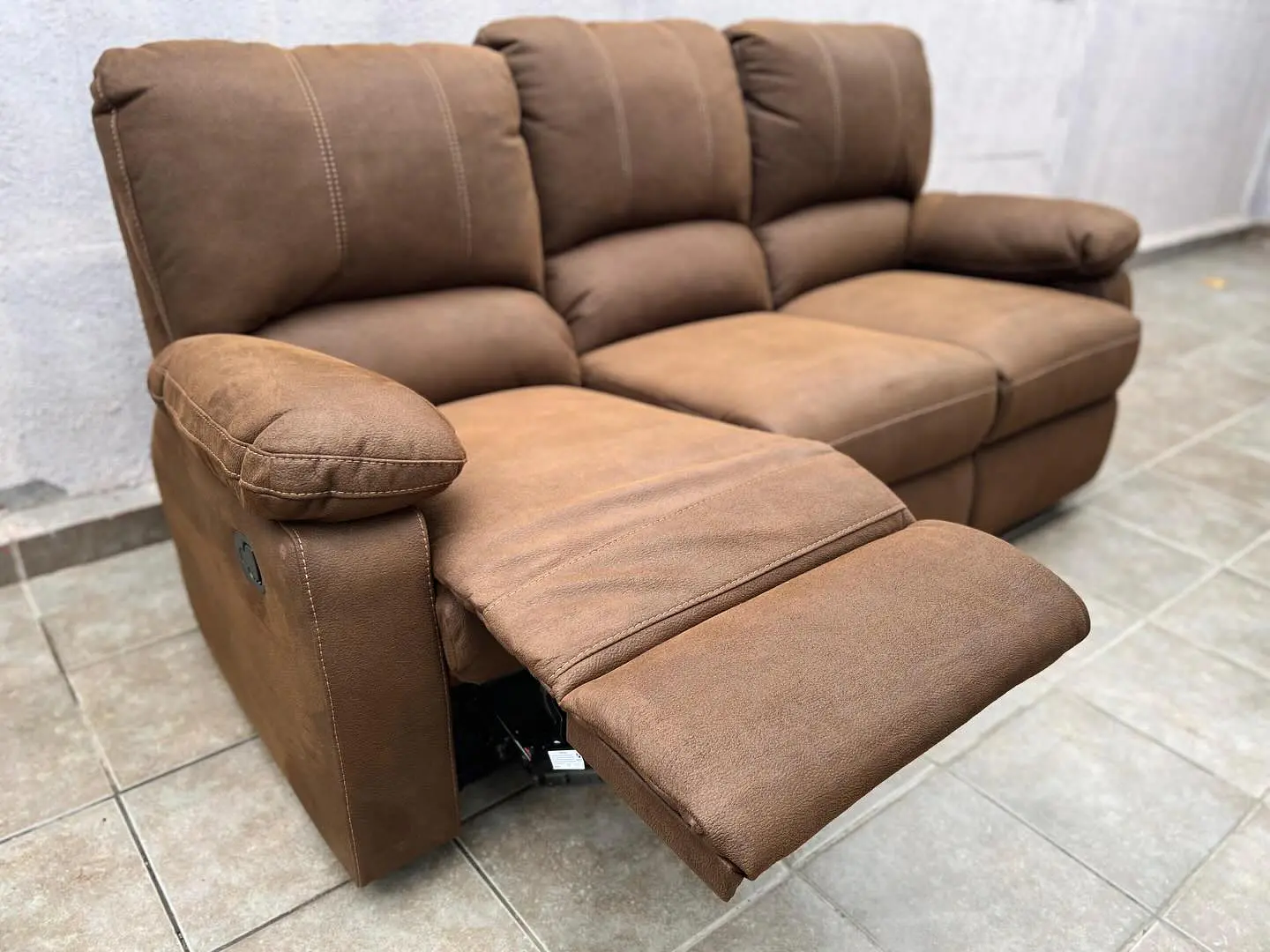 Sofá reclinable rosen Nuevo Modelo archie 3 cuerpos 208x99x100cm   5