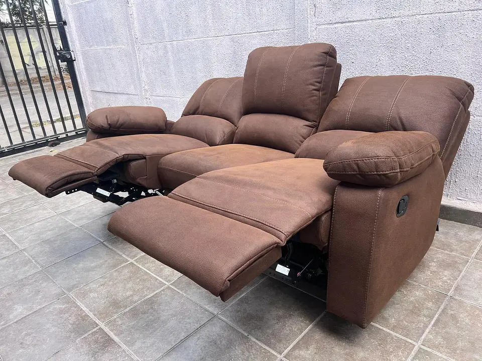 Sofá reclinable rosen Nuevo Modelo archie 3 cuerpos 208x99x100cm   8
