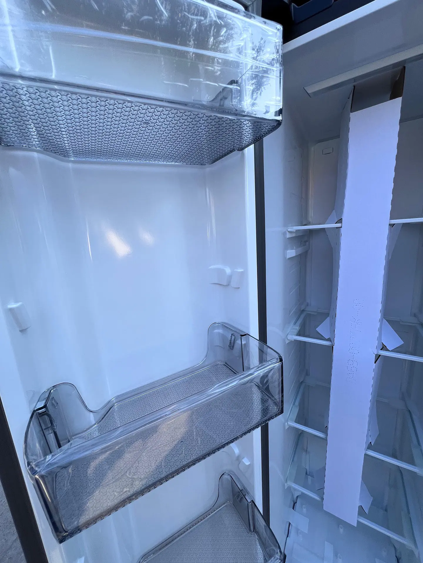 Refrigerador Samsung SBS nuevo dispensador de agua fría Black edition Nuevo sin uso  9