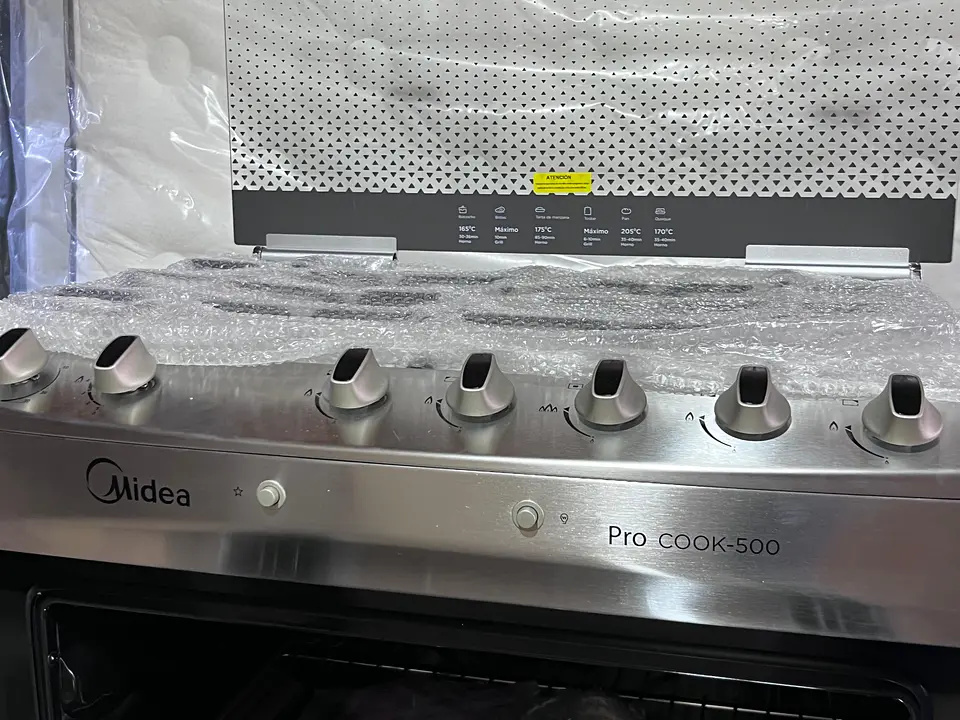Cocina midea procook 500 Nueva sin uso sin detalles Completa original 5