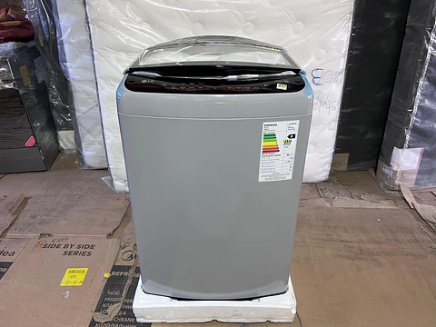 Lavadora LG 19kg gris Nueva sin detalles 