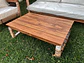 Juego de terraza BEATRIX NUEVO 100%  madera TECA 3-1-1 con mesa de centro   - Miniatura 4