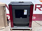 Estufa a leña BOSCA GOLD 500 nueva Color BURDEO  Producto nuevo en caja Rango de calefacción Max 220mt2  - Miniatura 4