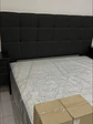 Cama King ROSEN Tempo + Set Issey negro 1.8x2.0mt Incluye respaldo y veladores Todo original nuevo sellado y en caja  - Miniatura 4