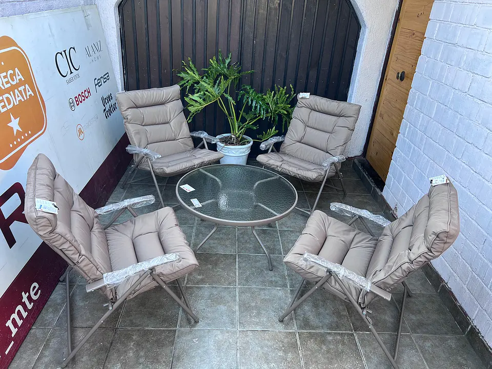 Terraza SAO PAULO 4p Nueva en caja 3