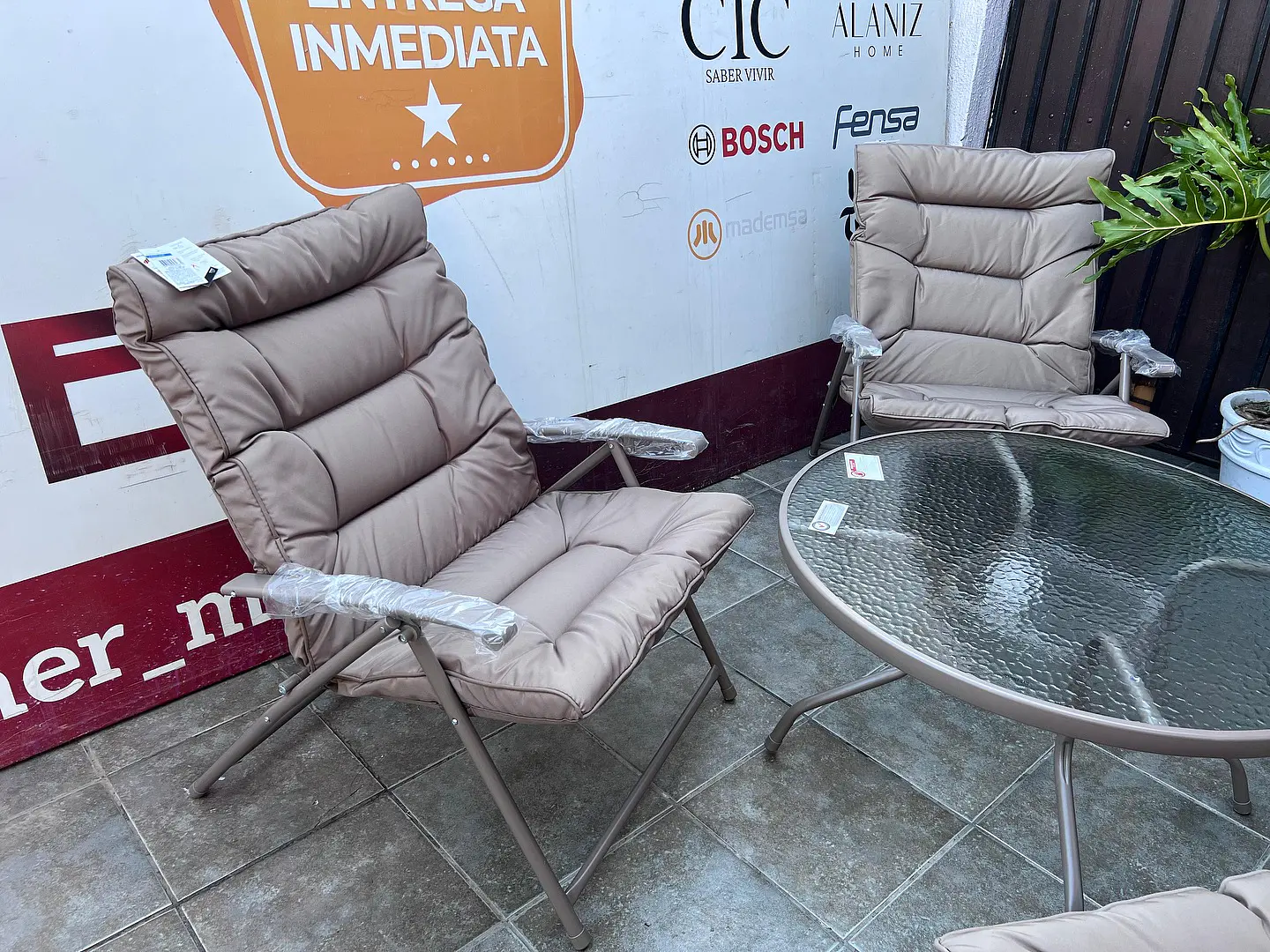 Terraza SAO PAULO 4p Nueva en caja 4