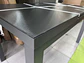 Comedor terraza exterior aluminio EXTENSIBLE 4 sillas 2 sitiales Mesa cubierta vidrio templado  - Miniatura 8