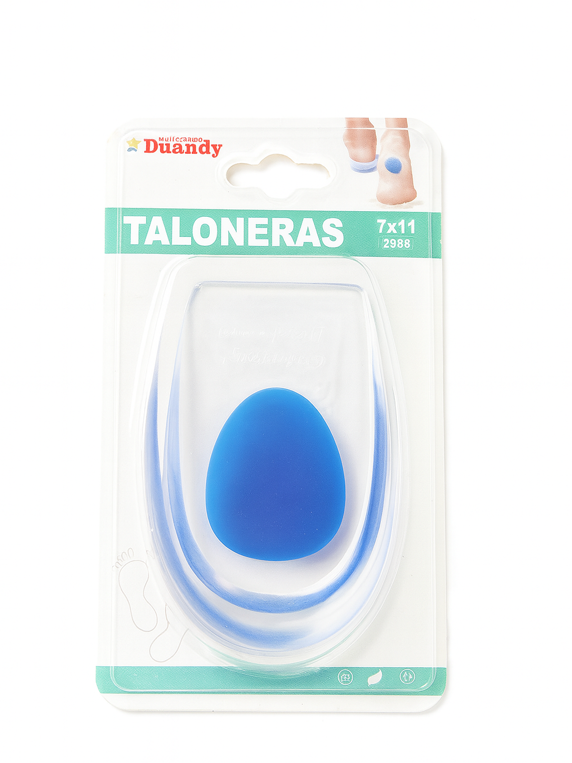 Taloneras de Gel Antishock 7x11 cm  1