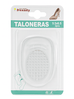 Taloneras de Gel Silicona Antideslizante – 2 Unidades