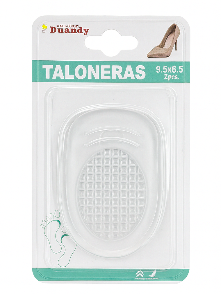 Taloneras de Gel Silicona Antideslizante – 2 Unidades 1