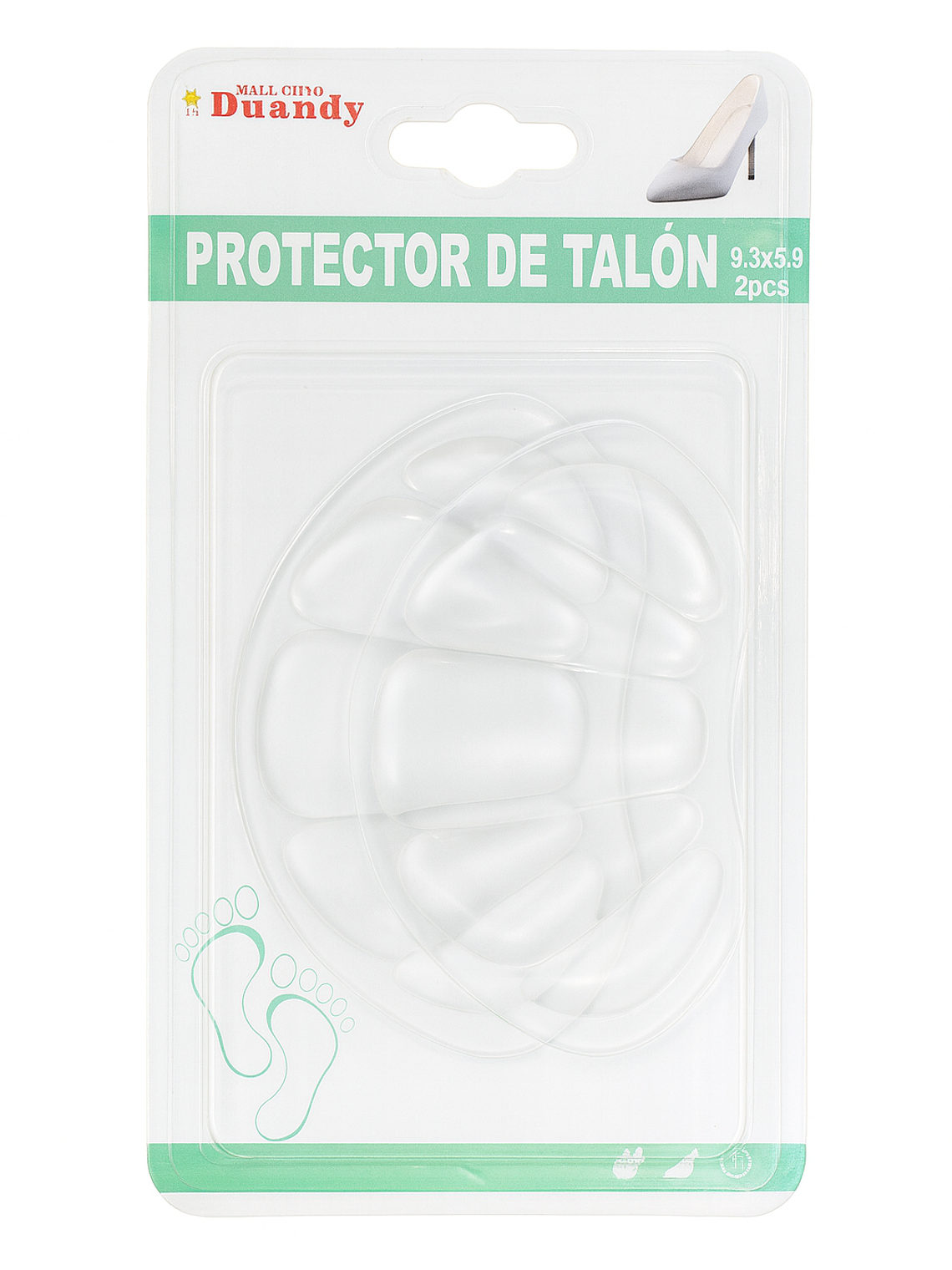 Protector de Talón de Gel – 2 Unidades 1