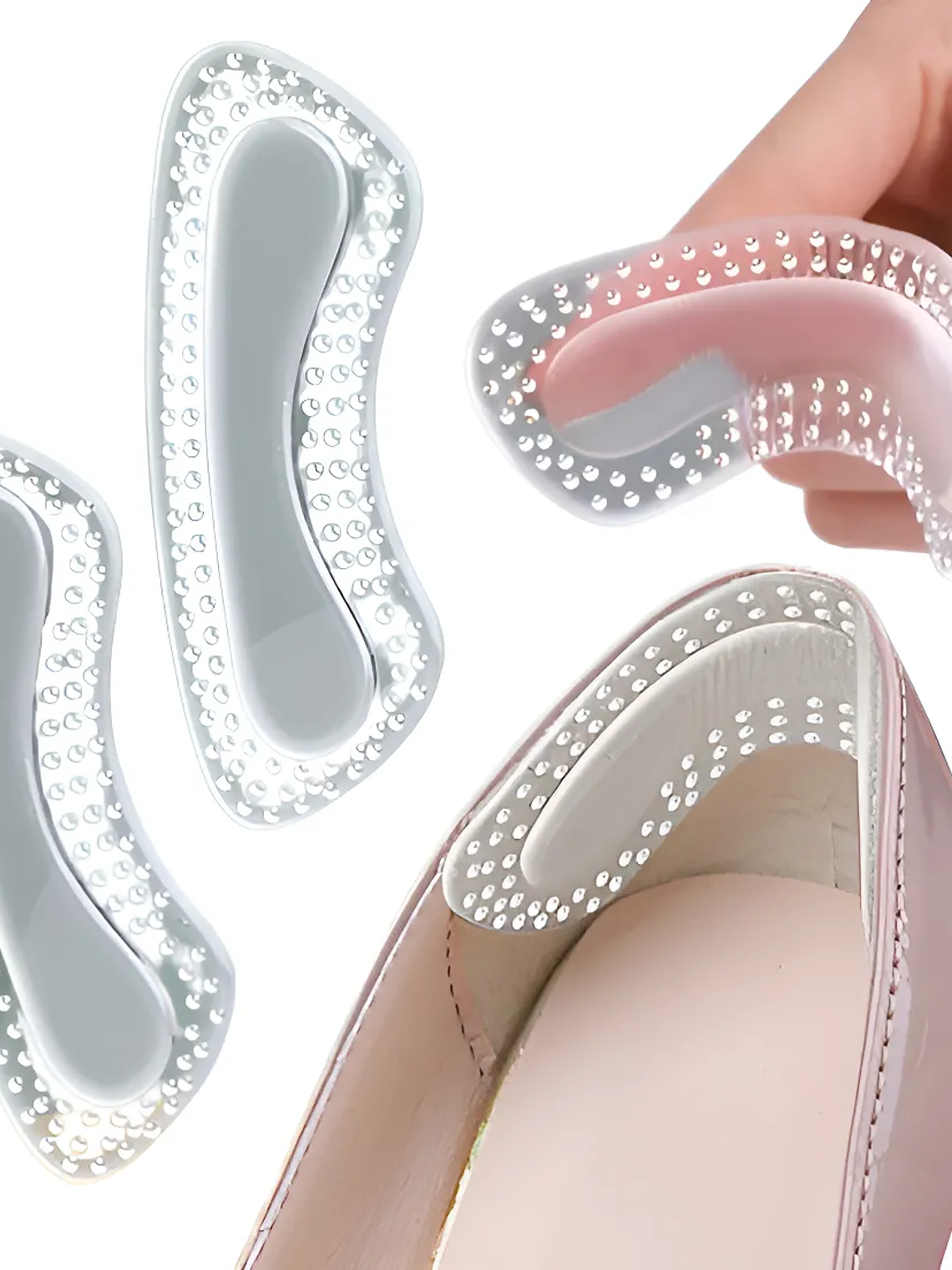 Protector de Talón de Gel Antideslizante – 2 Unidades 3