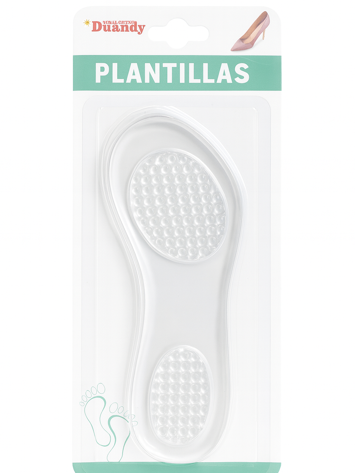 Plantillas de Gel Antideslizantes – 2 Unidades 1