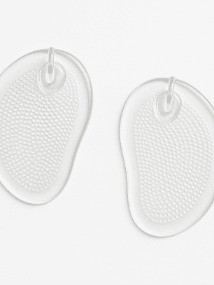 Medias Plantillas de Gel Transparente (9 x 6.5 cm, 2 pcs)