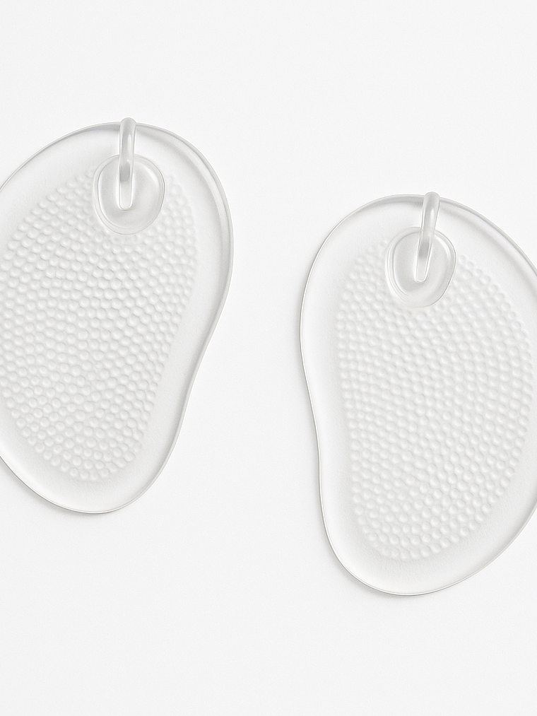 Medias Plantillas de Gel Transparente (9 x 6.5 cm, 2 pcs) 2