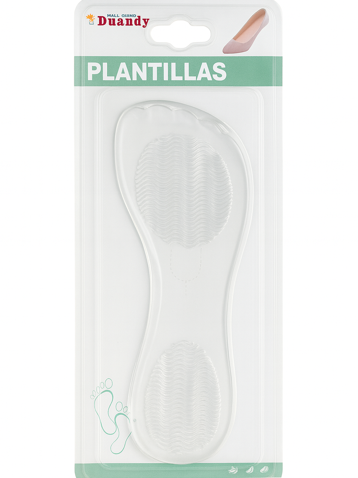 Plantillas de Gel Transparente (2 piezas) 1