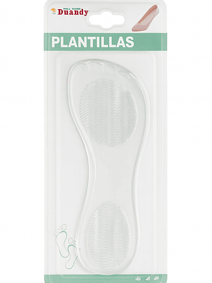 Plantillas de Gel Transparente (2 piezas)
