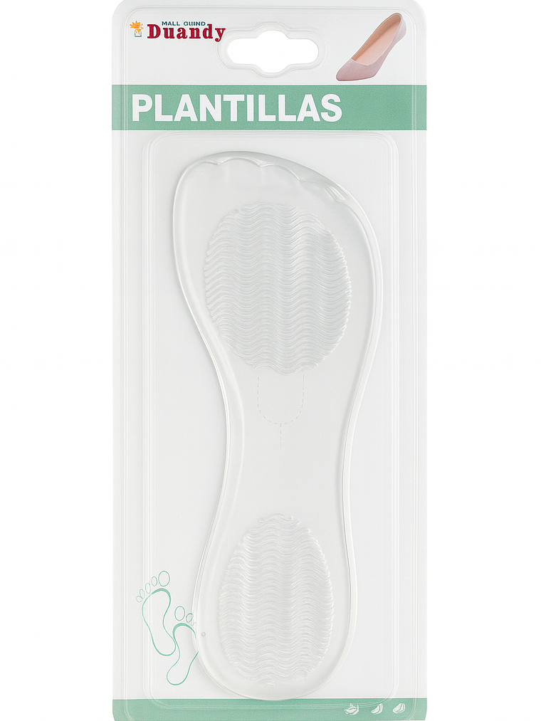 Plantillas de Gel Transparente (2 piezas) 1