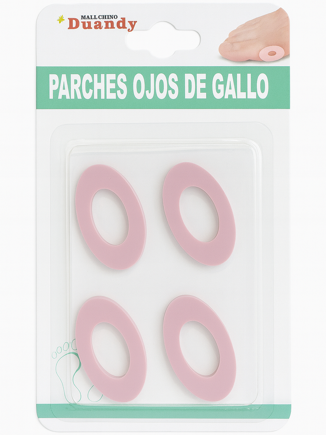 Parches Ojos de Gallo (4.5 x 2.7 cm, 4 piezas) 1