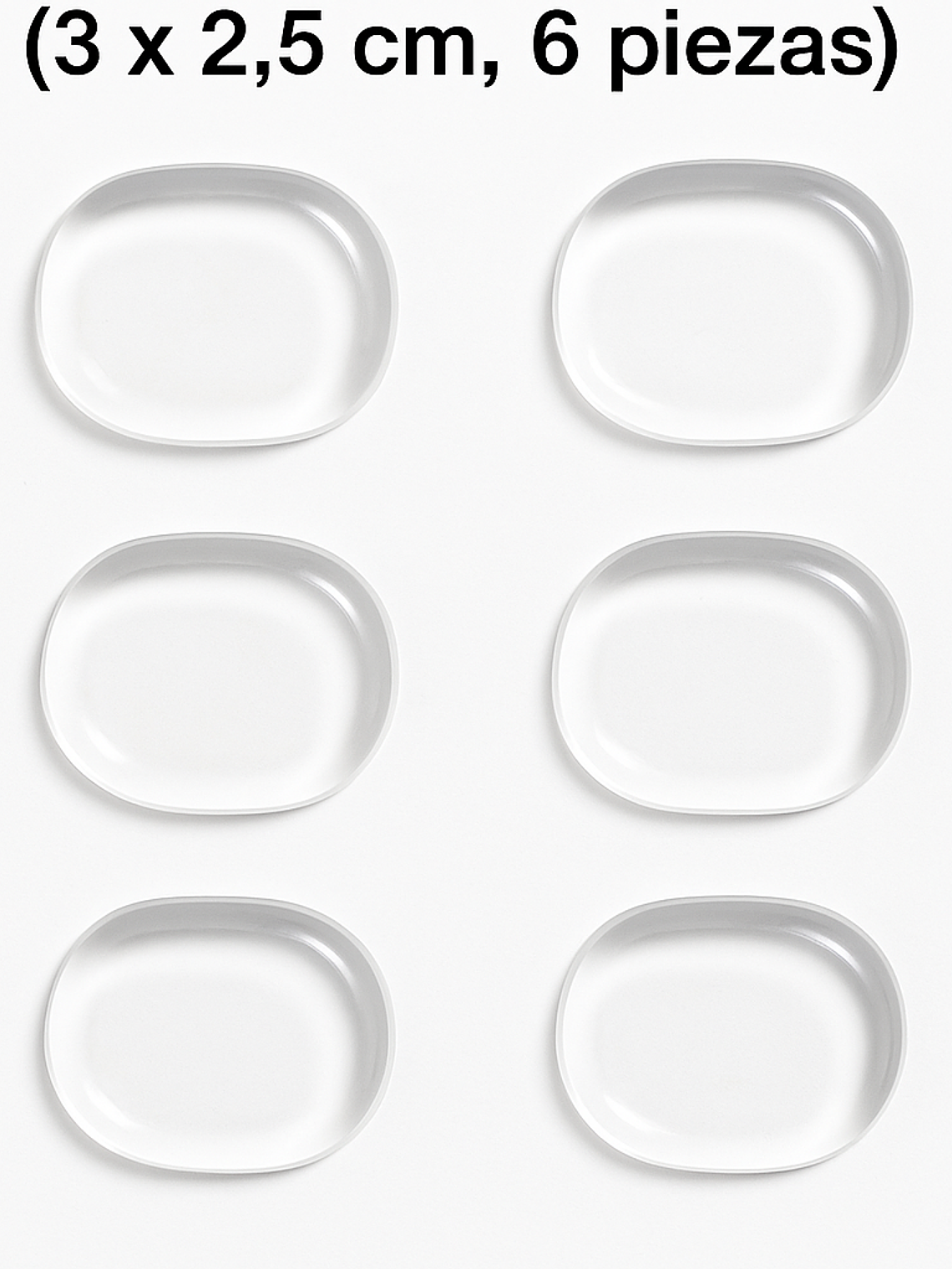 Taloneras Adhesivas de Gel (3 x 2.5 cm, 6 piezas) 2