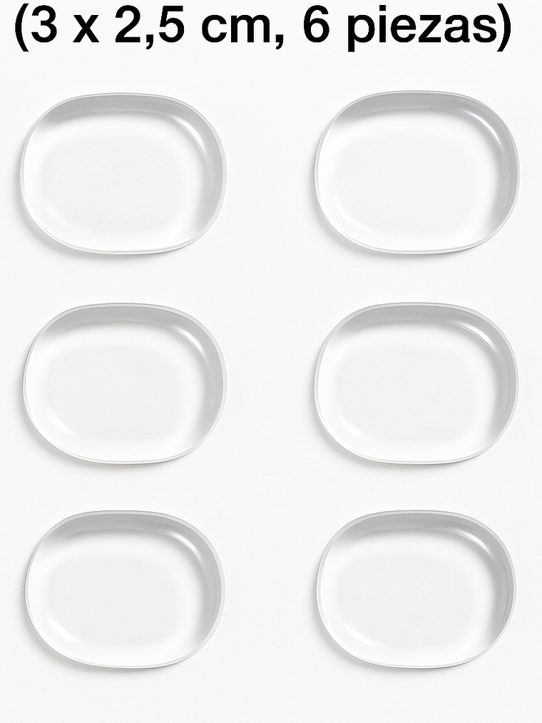 Taloneras Adhesivas de Gel (3 x 2.5 cm, 6 piezas) 2