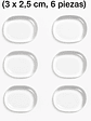 Taloneras Adhesivas de Gel (3 x 2.5 cm, 6 piezas) - Miniatura 2