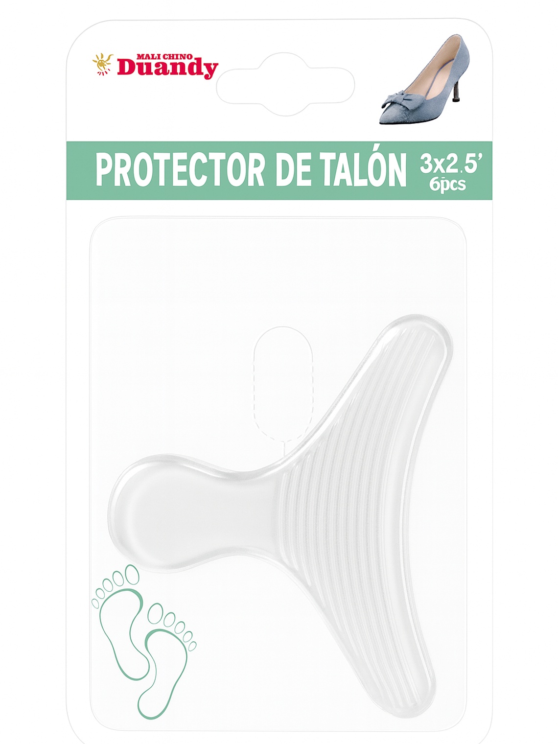 Protector de Talón de Silicona 1