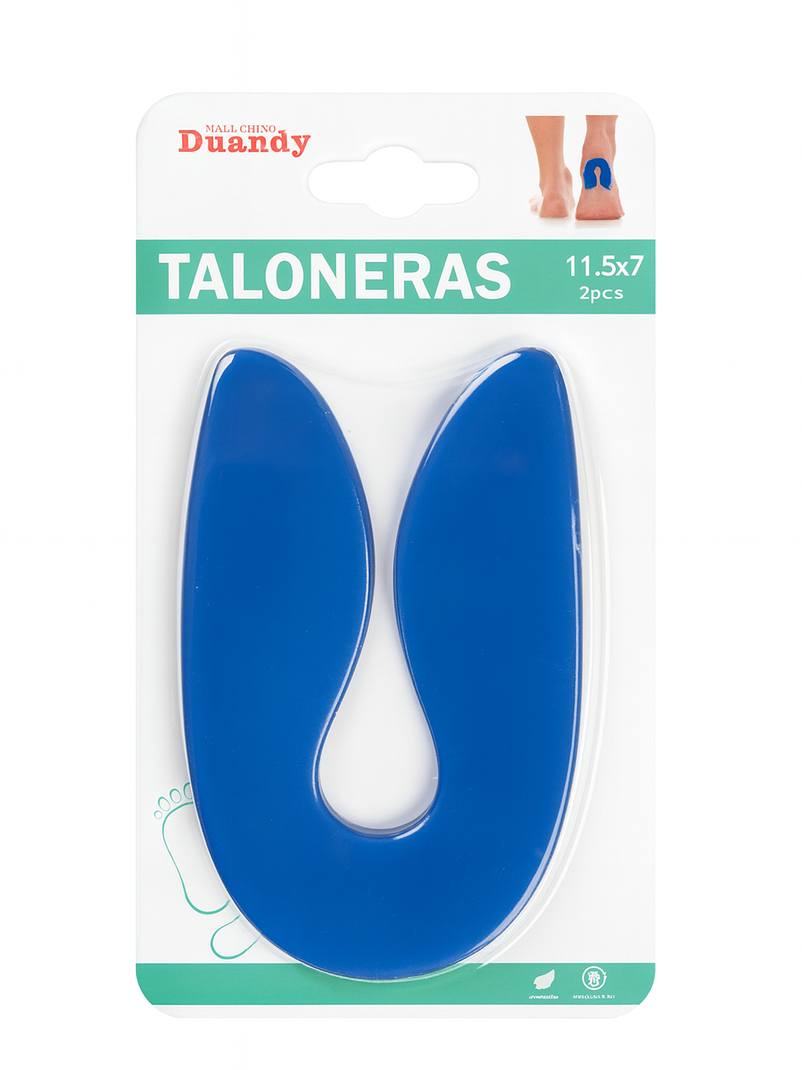 Taloneras de gel 11.5 x 7 cm – 2 unidades 1