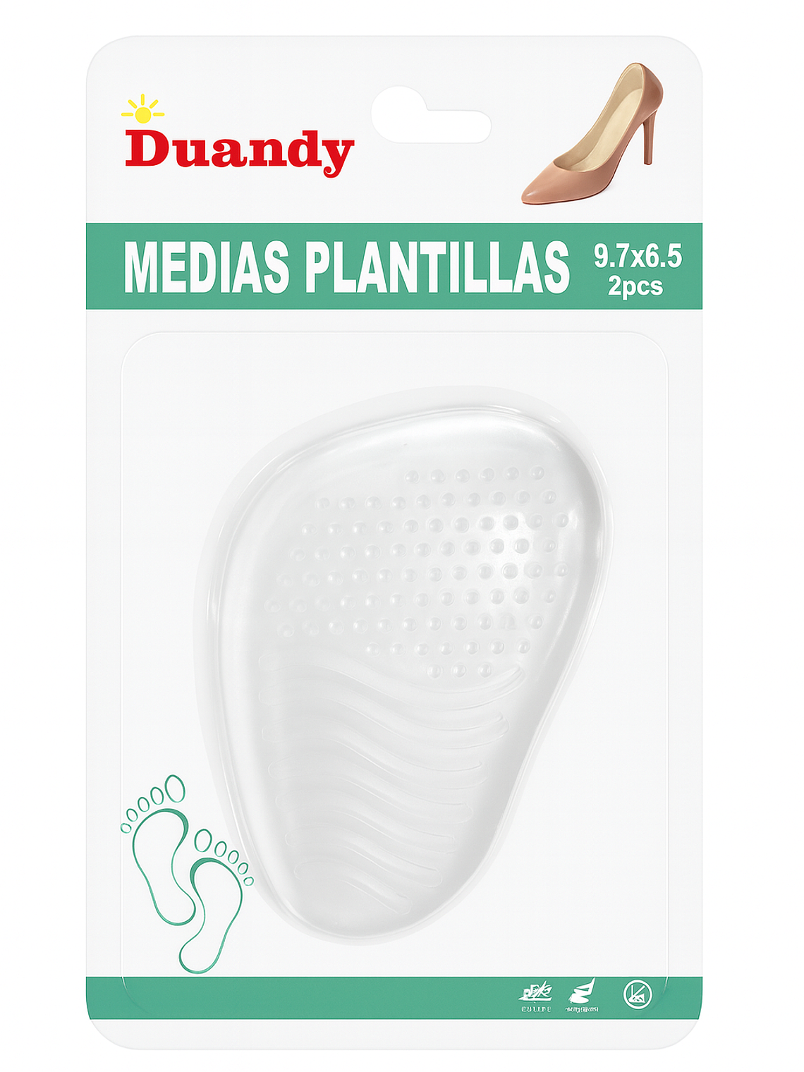 Medias Plantillas de Silicona 1