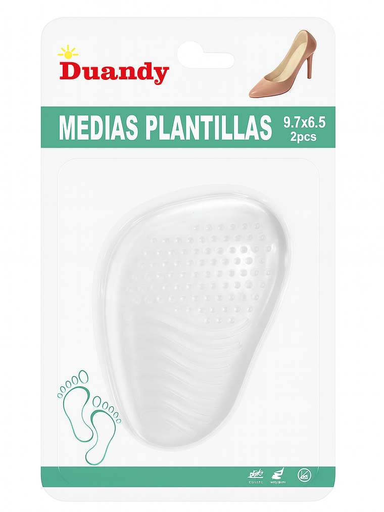 Medias Plantillas de Silicona 1