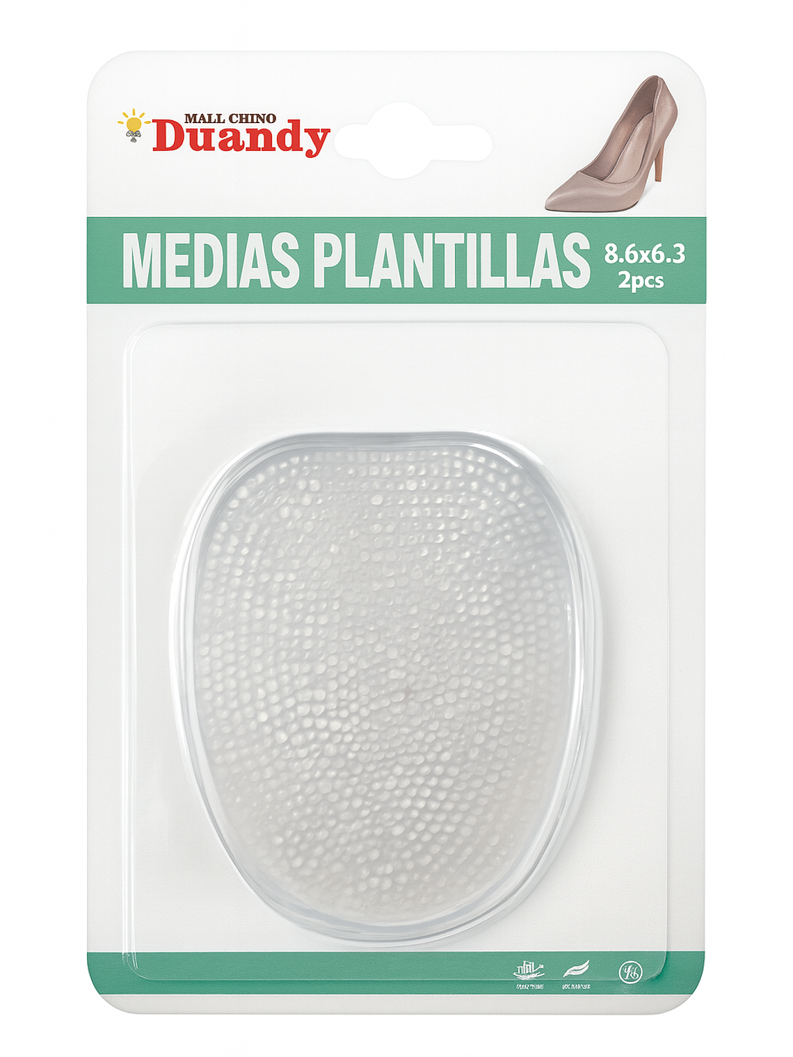Medias Plantillas de Silicona 1