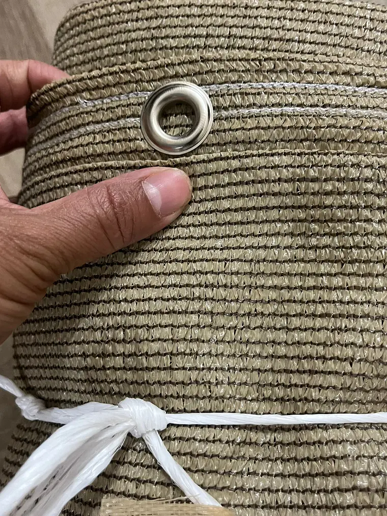 Malla sombra de 2x3 metros beige, 90% 3